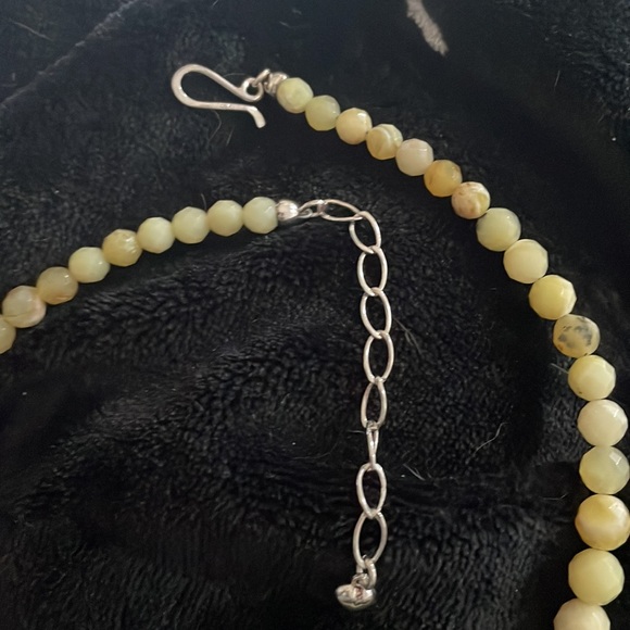 Jay King Green and Yellow Beaded Necklace - Picture 3 of 6